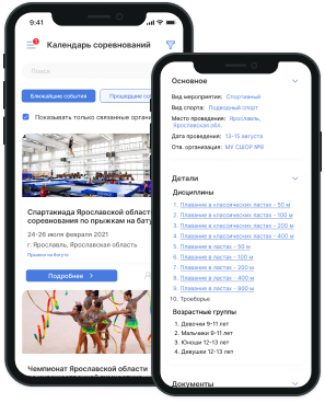 Объекты спорта
