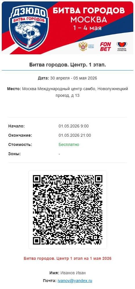 Расписание тренировок